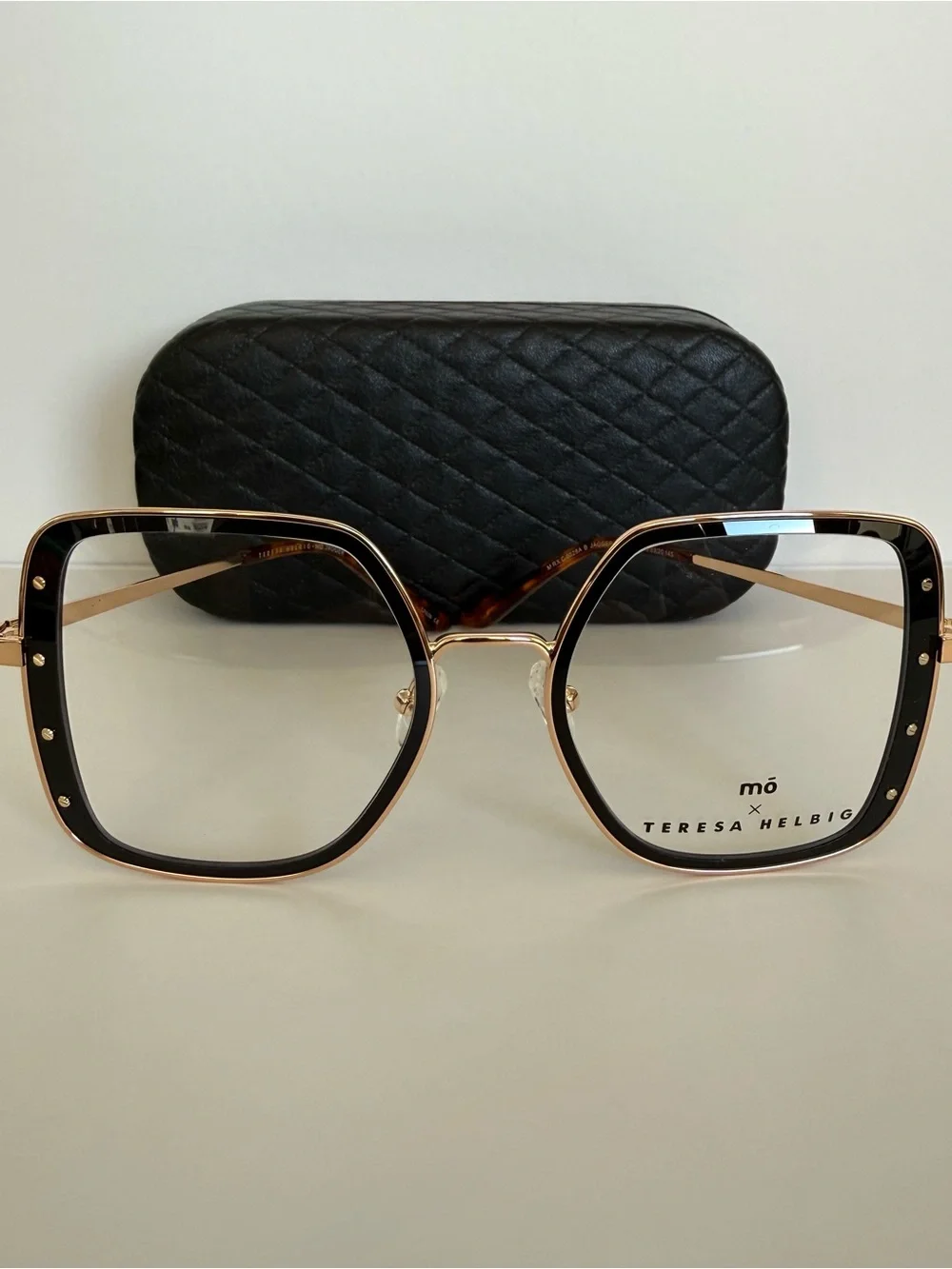 NEW!!! MO women black eyeglasses European brand Authentic
